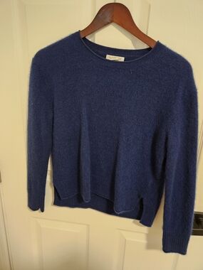 Rachel Zoe Dark Blue Cozy Crewneck Sweater
